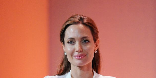 LONDON, ENGLAND - JUNE 11: Angelina Jolie attends the Global Summit to End Sexual Violence in Conflict at ExCel on June 11, 2014 in London, England. (Photo by Eamonn M. McCormack/Getty Images)