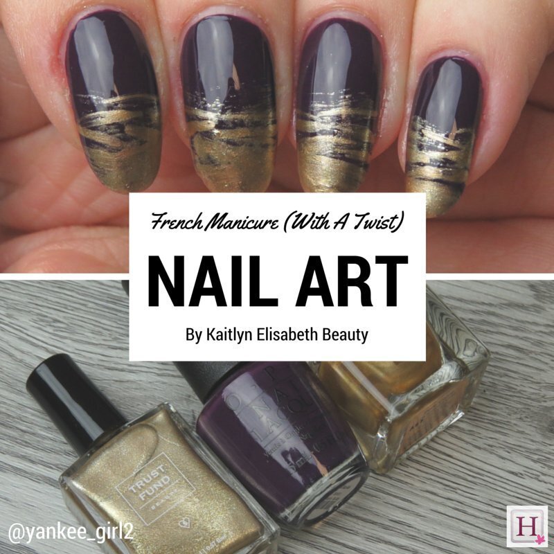 French Tip Nail Art Designs - Easy Nail Design - YouTube