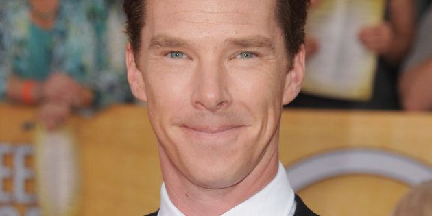 LOS ANGELES, CA - JANUARY 18: Actor Benedict Cumberbatch arrives at the 20th Annual Screen Actors Guild Awards at The Shrine Auditorium on January 18, 2014 in Los Angeles, California. (Photo by Jon Kopaloff/FilmMagic)