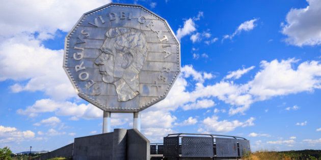 The big nickel, Sudbury, Ontario, Canada