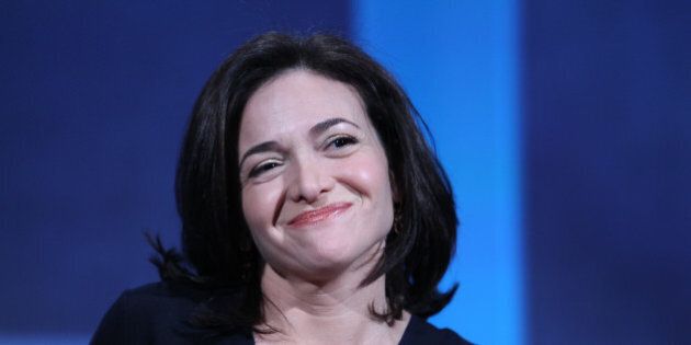 Sheryl Sandberg, chief operating officer of Facebook Inc., speaks during the annual meeting of the Clinton Global Initiative (CGI) in New York, U.S., on Tuesday, Sept. 24, 2013. CGI's 2013 theme, mobilizing for impact, explores ways that members and organizations can be more effective in leveraging individuals, partner organizations, and key resources in their commitment efforts. Photographer: Jin Lee/Bloomberg via Getty Images