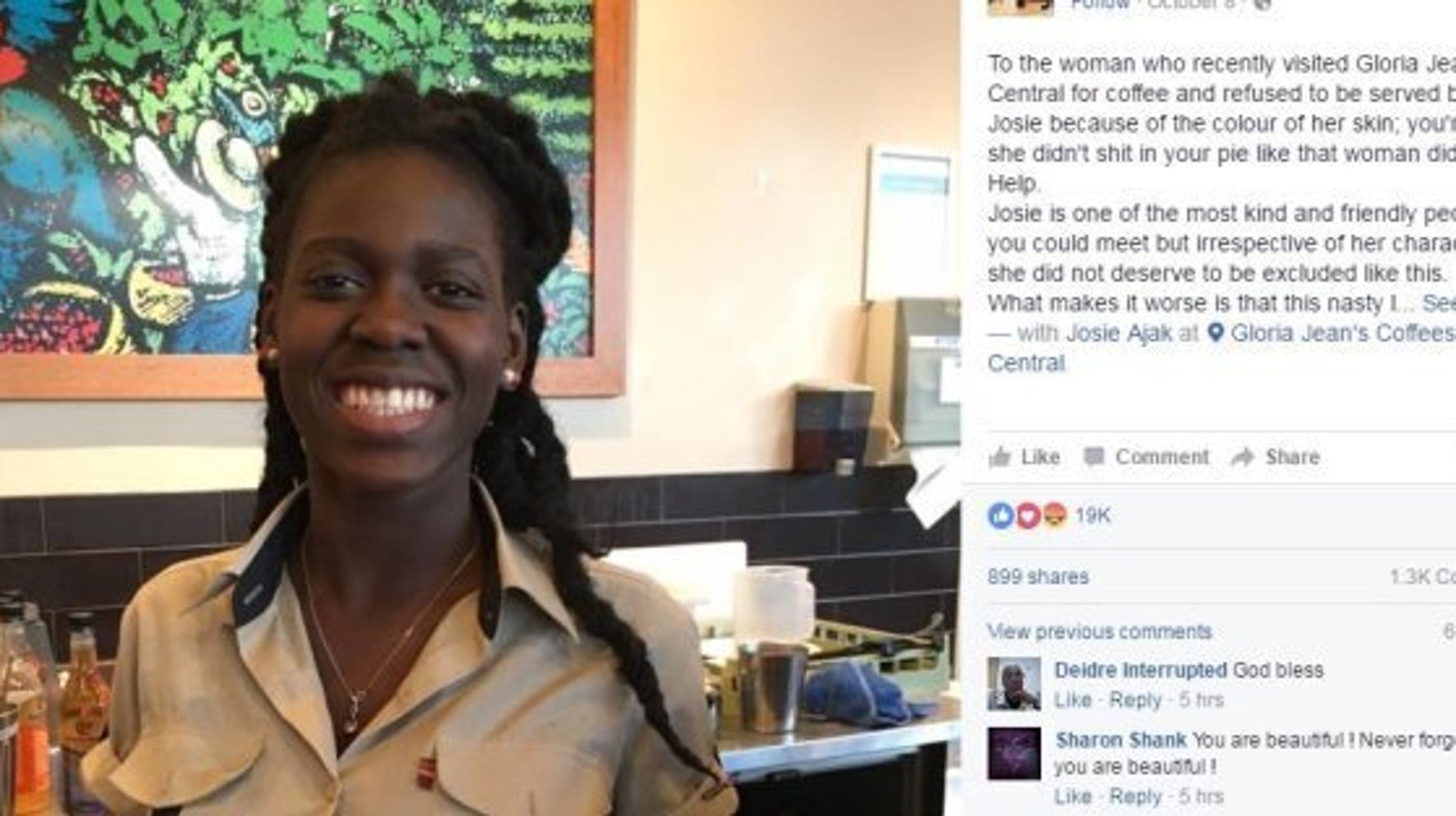 A Racist Woman Didn't Want To Be Served By This Black Barista