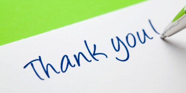 Saying Please And Thank You Is Always Necessary Huffpost Canada Life