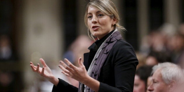 Canada's Heritage Minister Melanie Joly speaks during Question Period in the House of Commons on Parliament Hill in Ottawa, Canada, December 9, 2015. REUTERS/Chris Wattie