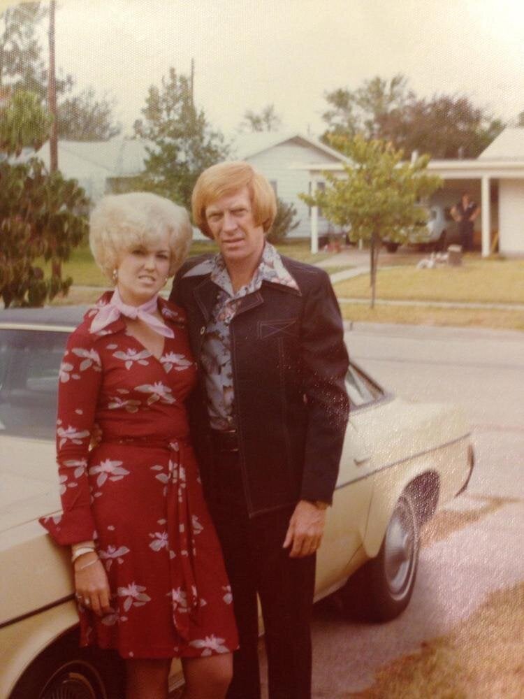 Grandparents On Their Wedding Day