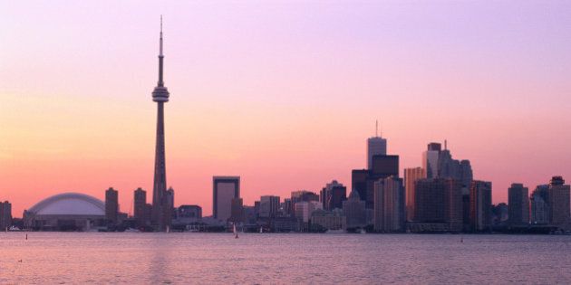 Toronto Skyline at Sunset