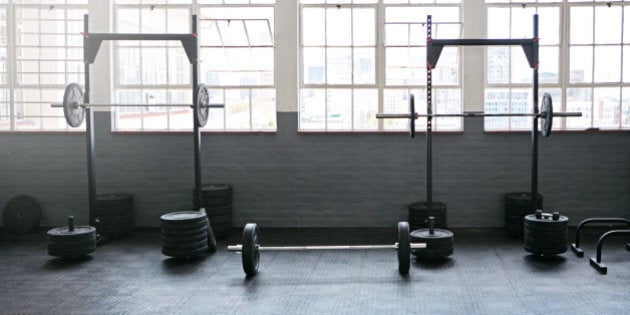 Shot of the interior of a health club