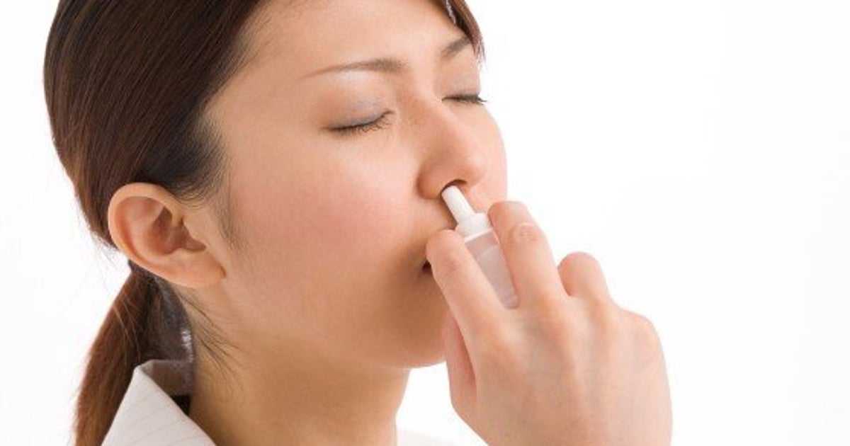 What Does A Nasal Spray Do? HuffPost Life