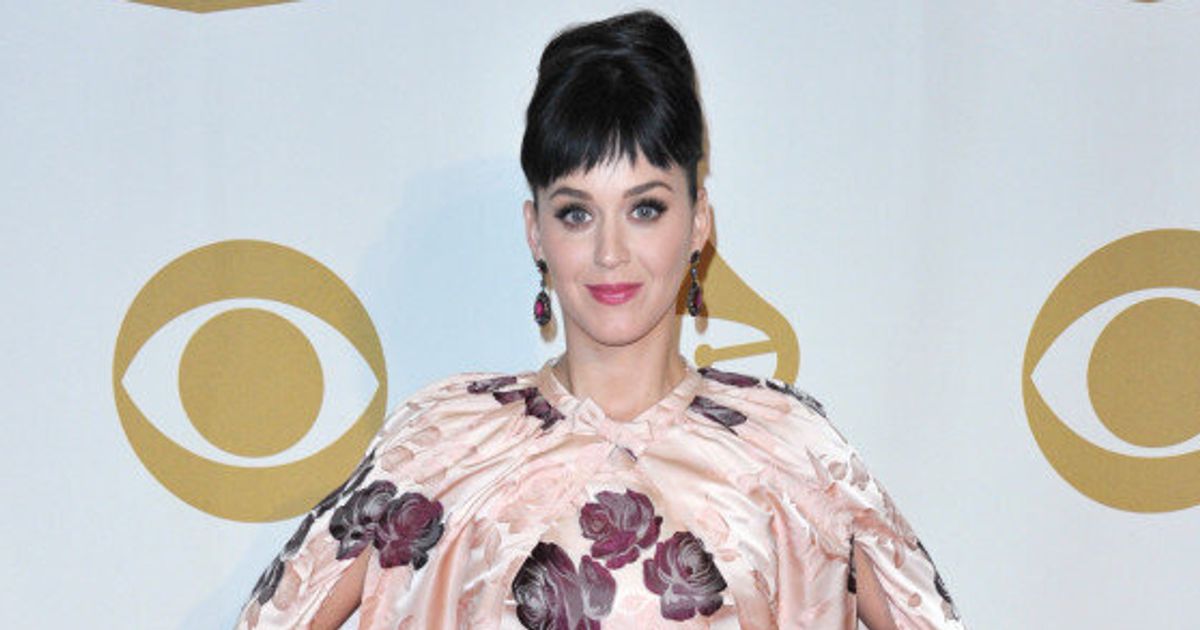 Katy Perrys Voluminous Dolce And Gabbana Dress Is Full Of Secrets