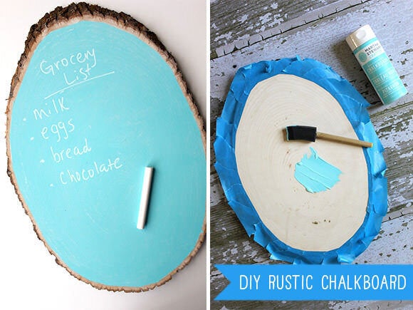 DIY Rustic Chalkboard