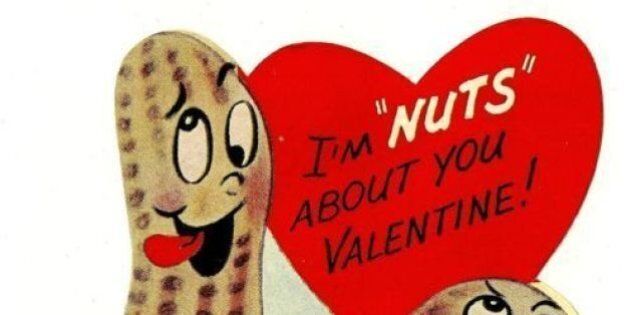 Vintage Valentine Cards Set of 6 | Vintage Valentines 