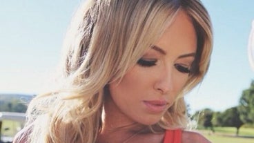 Paulina Gretzky golf digest cover