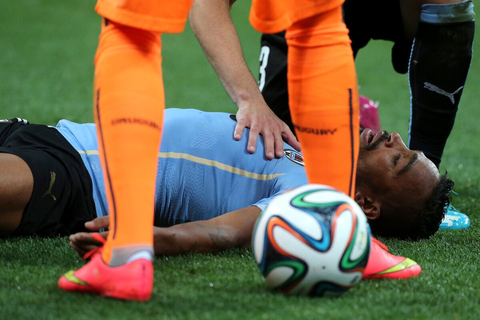 Soccer - FIFA World Cup 2014 - Group D - Uruguay v England - Estadio Do Sao Paulo