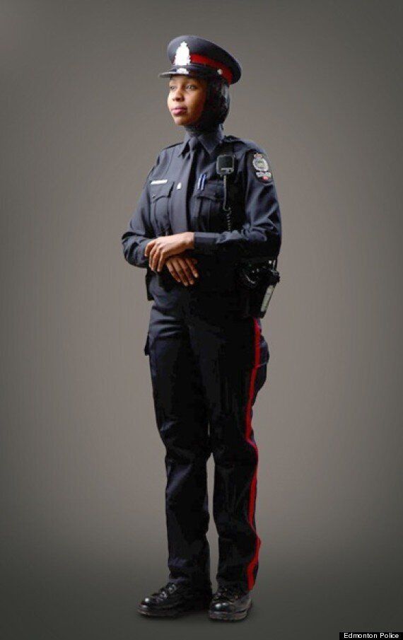 Hijab Uniform For Edmonton Police Approved (PHOTO) HuffPost 