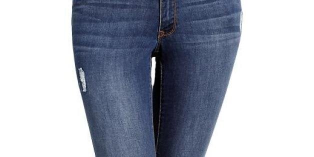 thigh gap skinny jeans