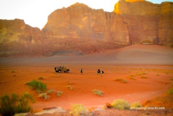 June 28: The fiery orange desert plains of Wadi Rum, Jordan