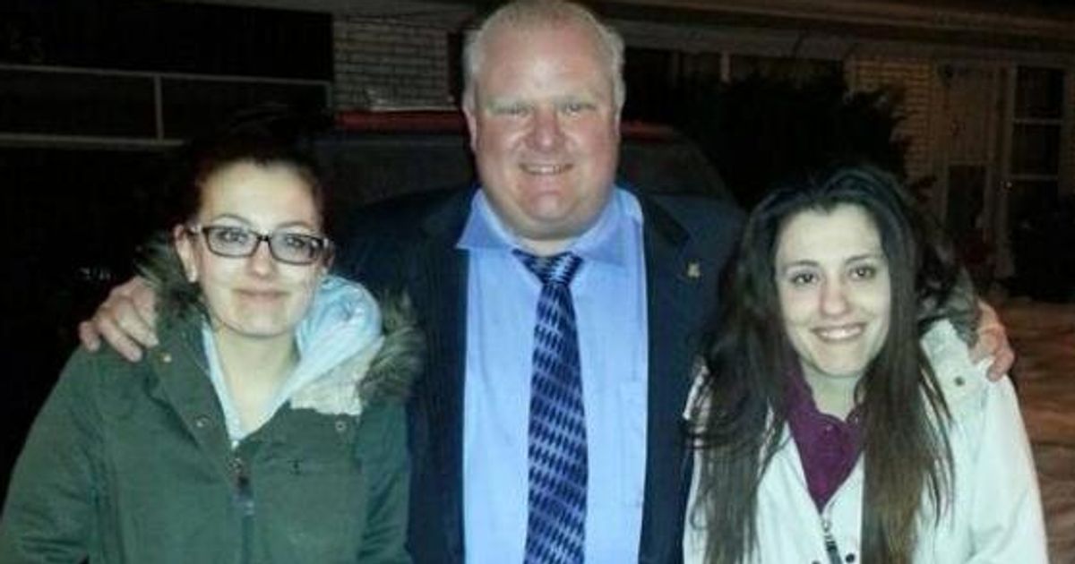 Rob Ford Seems To Have Posed For This Photo The Same Night He Told A Guest He Could F His