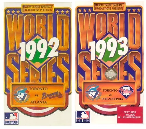 Decals / Toronto Blue Jays World Series Champions logo 1992-1993 MLB