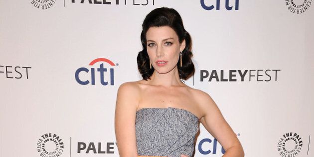 HOLLYWOOD, CA - MARCH 21: Actress Jessica Pare attends the 'Mad Men' event at the 2014 PaleyFest at Dolby Theatre on March 21, 2014 in Hollywood, California. (Photo by Jason LaVeris/FilmMagic)