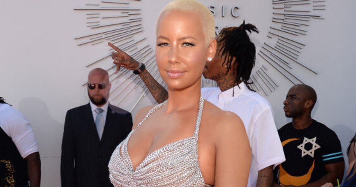 Amber Roses 2014 Mtv Vmas Outfit Literally Leaves Nothing To The Imagination Huffpost Style 7677