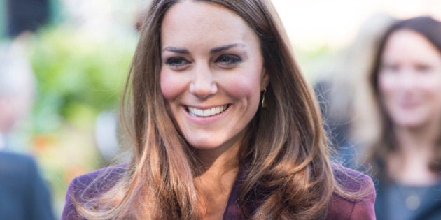 NEWCASTLE, UNITED KINGDOM - JANUARY 13: Catherine, Duchess of Cambridge visits a community garden project at Elswick Park on October 10, 2012 in Newcastle upon Tyne, England. (Photo by Mark Cuthbert/UK Press via Getty Images)