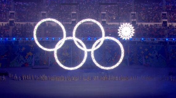 Olympic rings generate some controversy