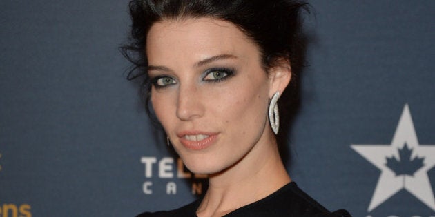 TORONTO, ON - MARCH 09: Actress Jessica Pare arrives at the Canadian Screen Awards at Sony Centre for the Performing Arts on March 9, 2014 in Toronto, Canada. (Photo by George Pimentel/WireImage)