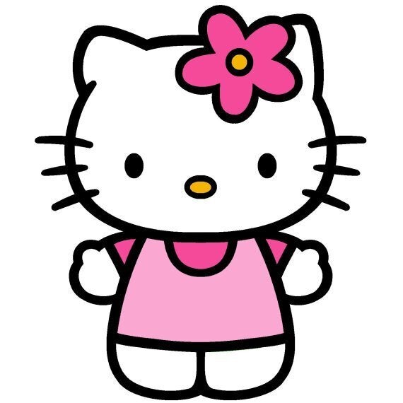 Hello Kitty Coloring Book : Amusing Relaxing Kitty Characters for