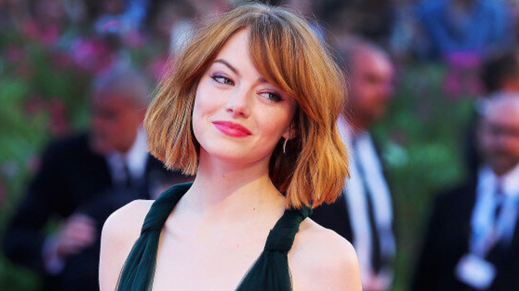 Emma Stone steals Venice Fest spotlight with bob, dress