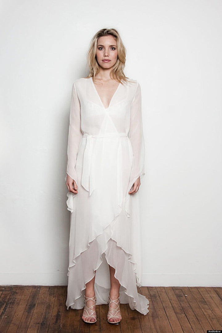 daytime spring wedding attire