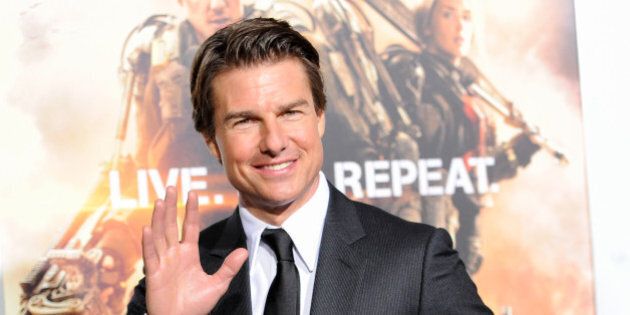 Actor Tom Cruise attends a special premiere of