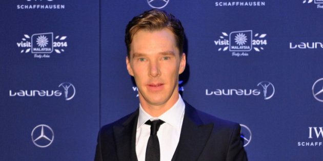 KUALA LUMPUR, MALAYSIA - MARCH 26: Host and actor Benedict Cumberbatch attends the 2014 Laureus World Sports Awards at the Istana Budaya Theatre on March 26, 2014 in Kuala Lumpur, Malaysia. (Photo by Gareth Cattermole/Getty Images for Laureus)