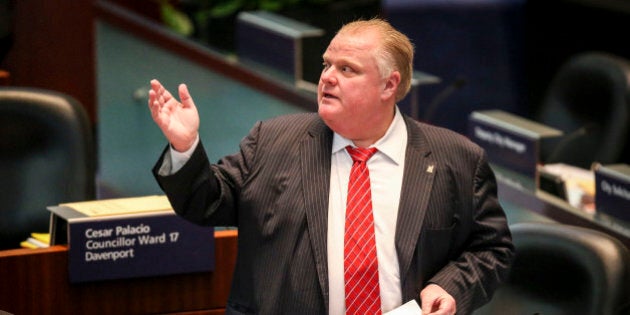 Rob Ford's Christmas Gift Advice? 'Women Love Money ...