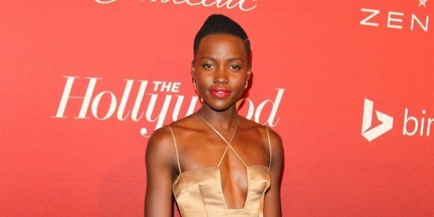 BEVERLY HILLS, CA - FEBRUARY 10: Lupita Nyong'o attends the The Hollywood Reporter's Nominee Party held at Spago on February 10, 2014 in Beverly Hills, California. (Photo by JB Lacroix/WireImage)