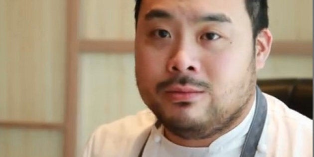 TORONTO, ON - SEPTEMBER 19: Momofuku Noodle Bar opens for lunch + we get exclusive inside access and words with NYC owner David Chang. (Rene Johnston/Toronto Star via Getty Images)