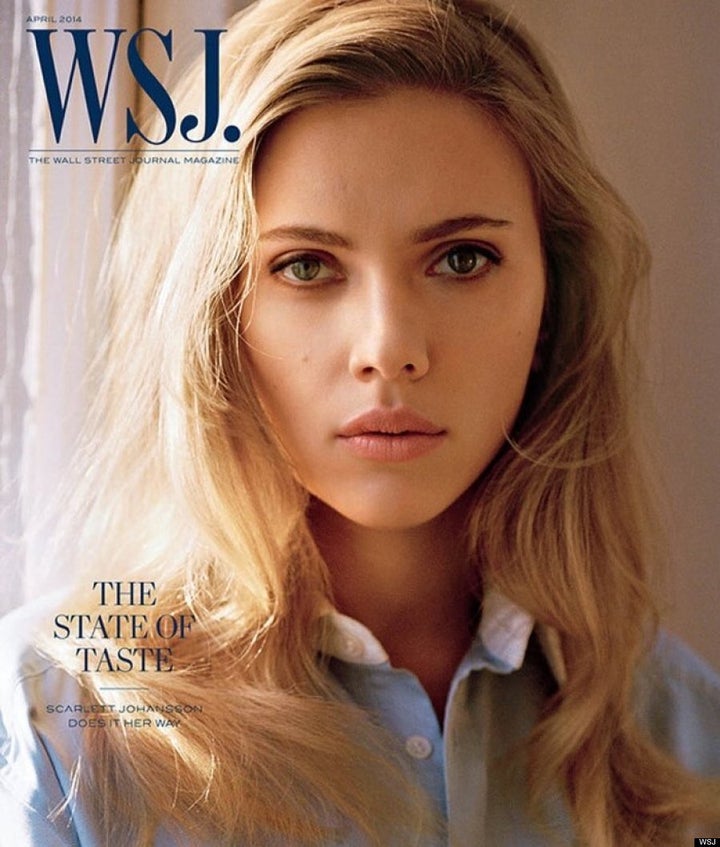 Scarlett Johansson's Lips Are Perfectly Pouty On The WSJ Cover