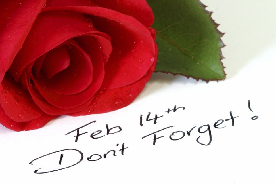 Don't forget Valentine's Day!