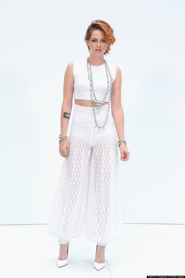 Kristen Stewart Cuts Her Hair Dyes It Orange Just Before Chanel