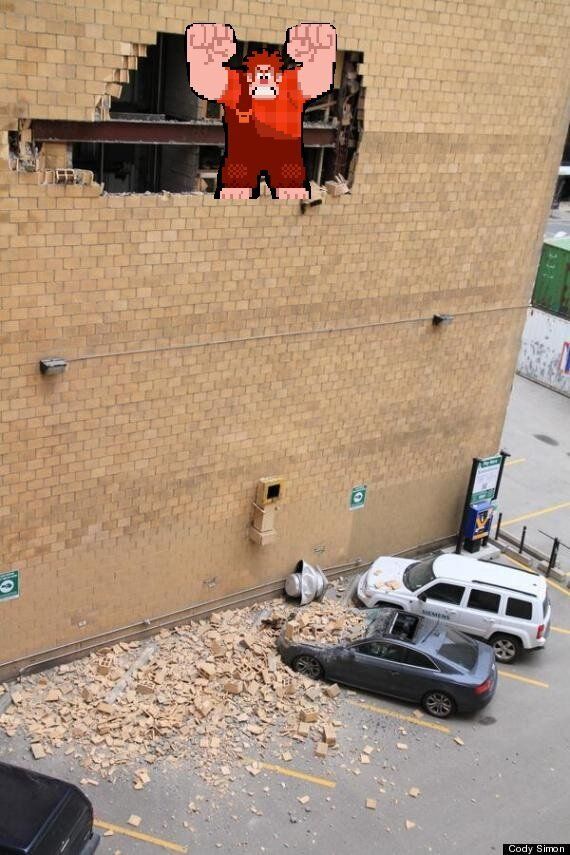 Crumbling Calgary Building Inspires Hilarious Memes Photos Huffpost Alberta 3516