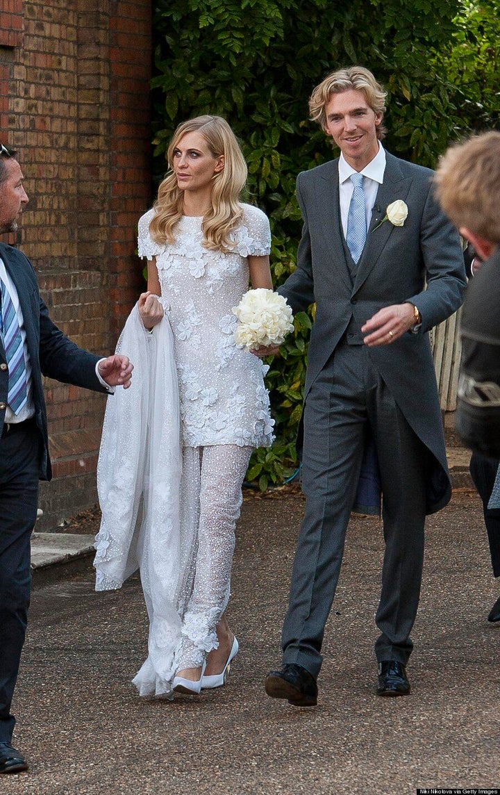 Poppy Delevingne Wore The Most Amazing Second Wedding Dress | HuffPost ...