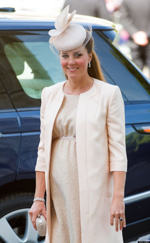 princess kate maternity dress Kate Middleton Finally Wears Her First-Ever Maternity Dress