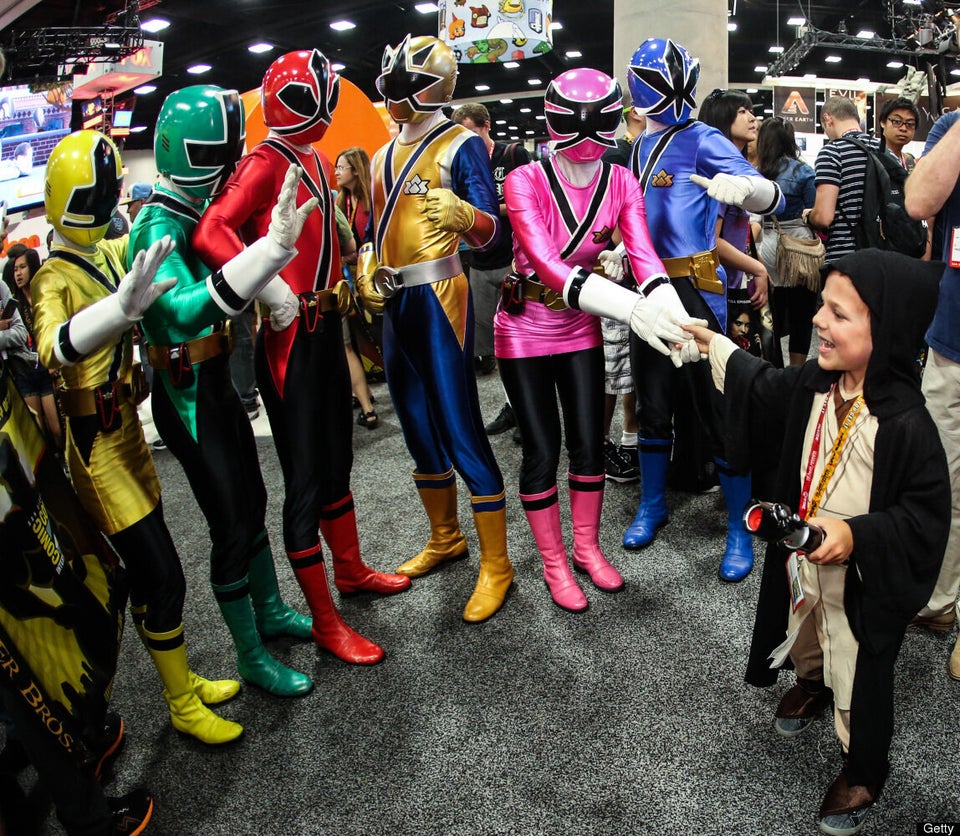 Saban's Power Rangers POWER Up San Diego Comic-Con - Day 1