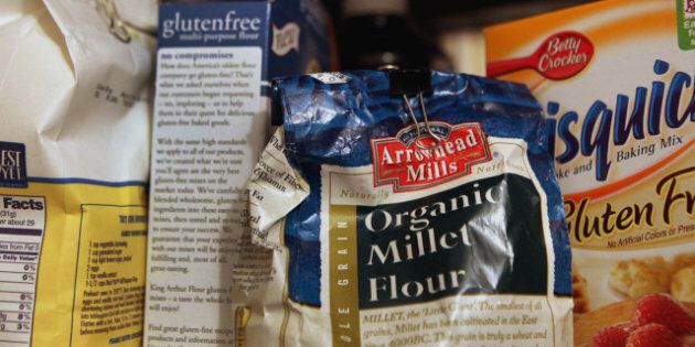 MEDFORD, MA - SEPTEMBER 4: Benieve Rankel has a pantry filled with gluten-free items. (Photo by Wendy Maeda/The Boston Globe via Getty Images)