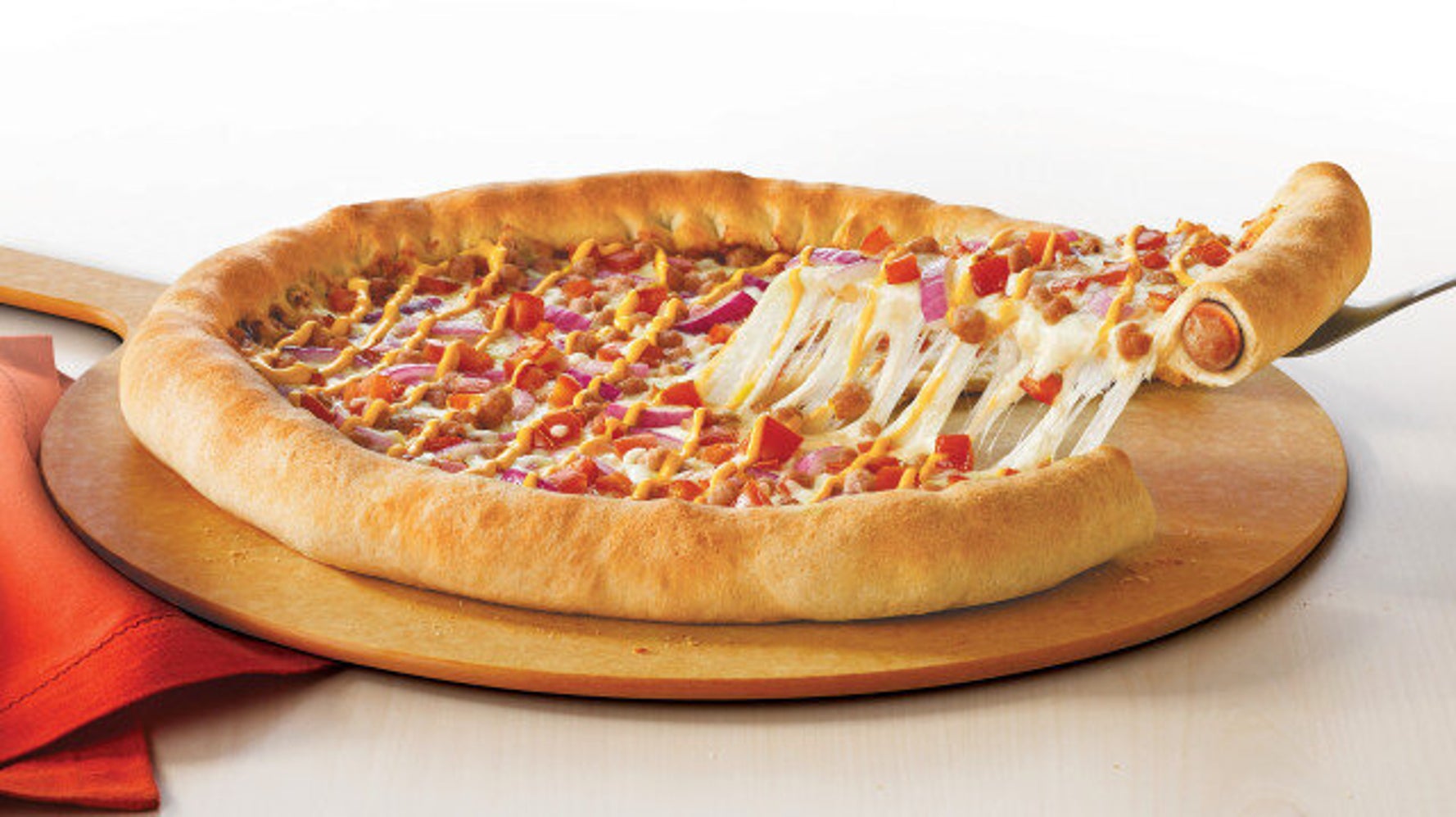 pizza hut stuffed crust meat lovers