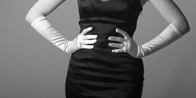 little black dress audrey hepburn style