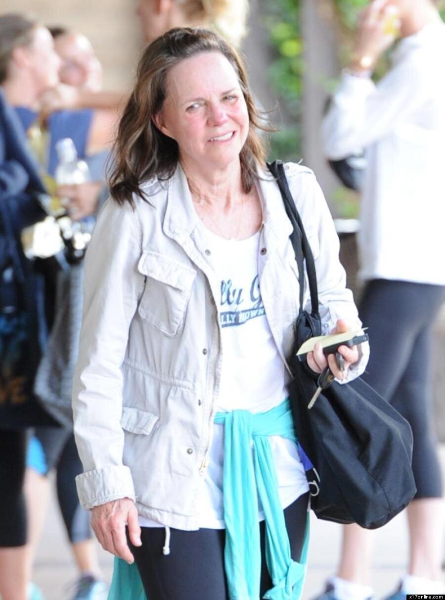 sally field without makeup