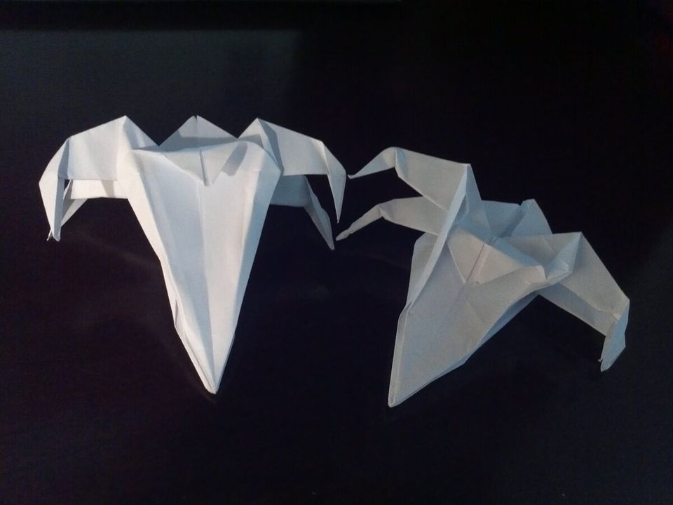 1. "Star Wars" Origami