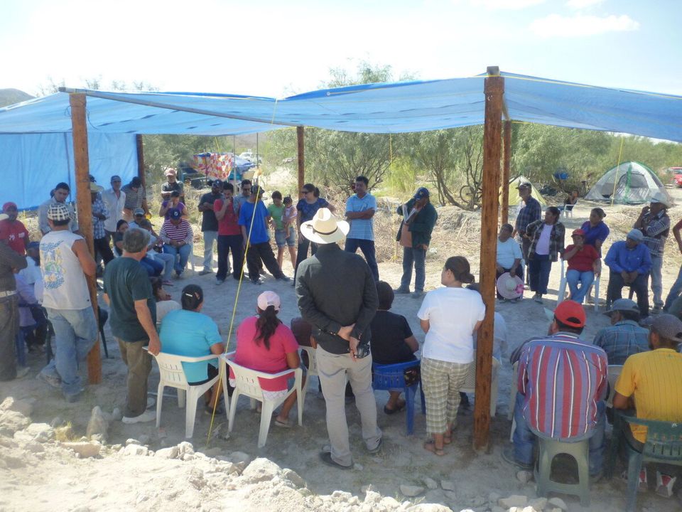 Excellon Resources Mine Blockade: La Platosa, Mexico