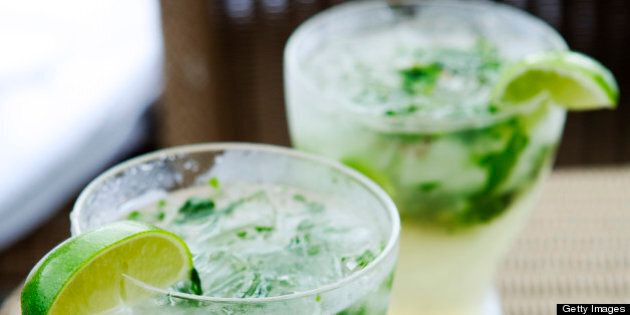 Ice, Lime, Ice Cub, Citrus, Garnish, Fruit, Food, Food And Drink, Drink, Cocktail, Mint, Fresh Herb, Mint Leaf, Mojito, Patio, Cuban, Cocktail, Rum,