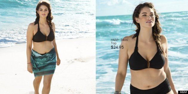 H&M Uses Plus-Size For Campaign Photos Style